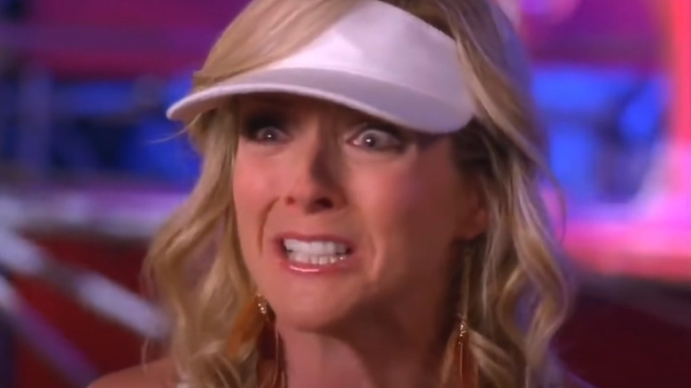 Jenna Maroney wearing visor