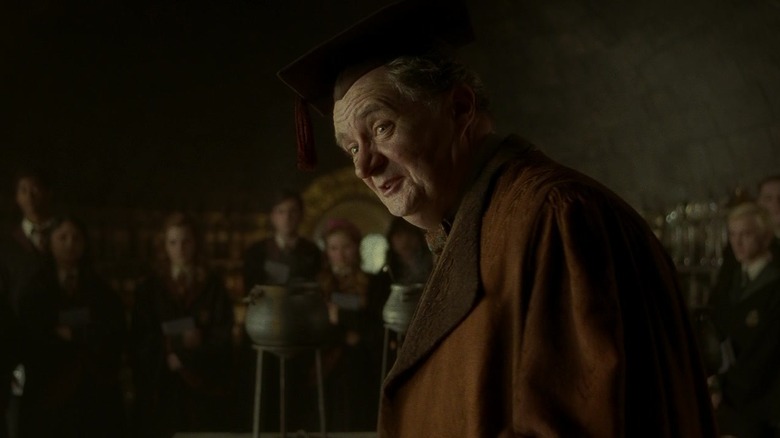 Slughorn speaking