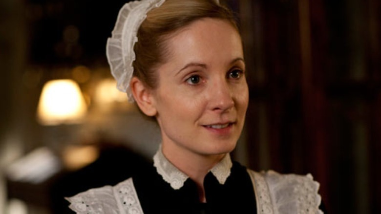 Anna in her maid uniform in Downton Abbey