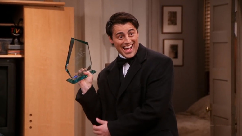 Joey stole an award