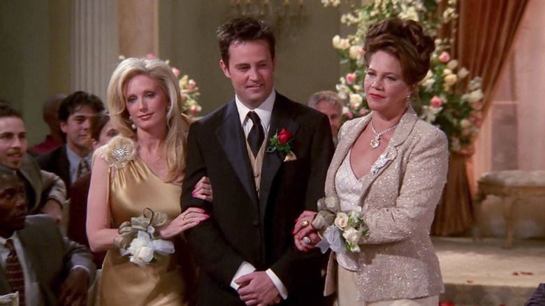 Chandler with his parents