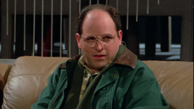 George Costanza staring at girl