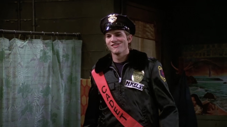 Kelso in police uniform