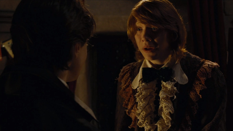 Ron Weasley wearing dress robes