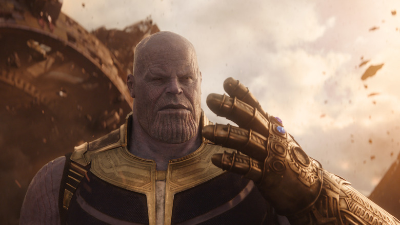 Thanos with Infinity Gauntlet