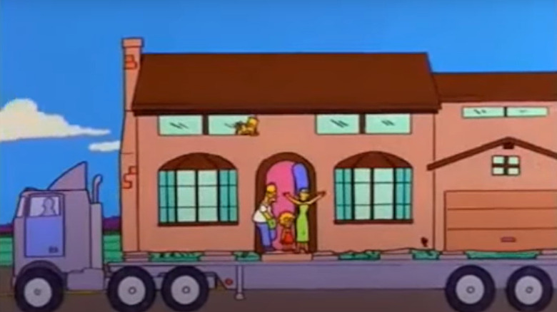 Simpson family moving their home