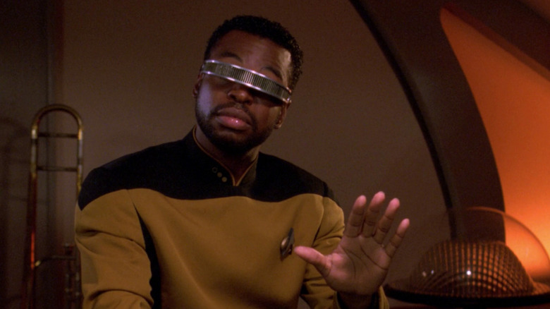 Geordi in a crisis Star Trek