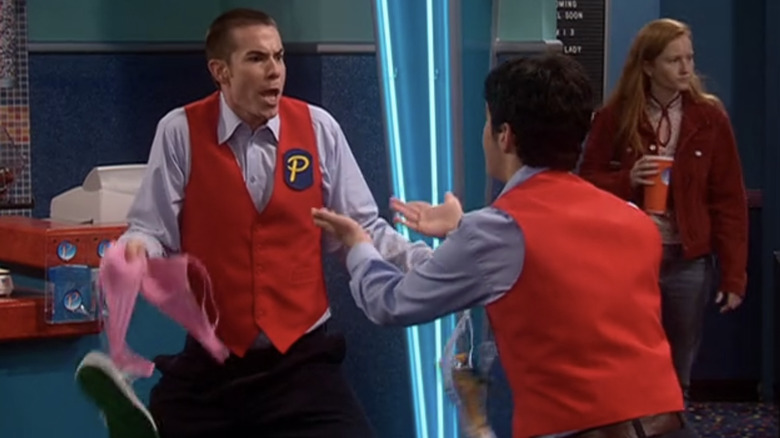 Crazy Steve having an outburst