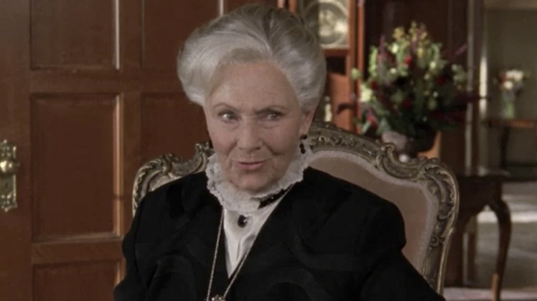 Gran Lorelai in chair Gilmore Girls