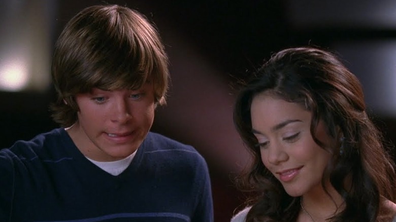 Troy and Gabriella sing