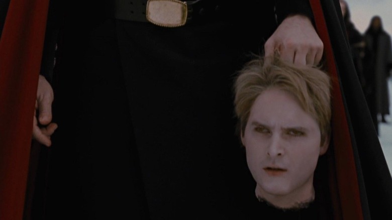 Carlisle's beheaded head