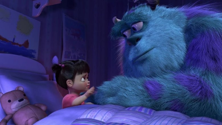 Scene from Monsters, Inc.