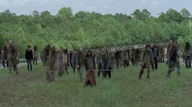 Scene from The Walking Dead