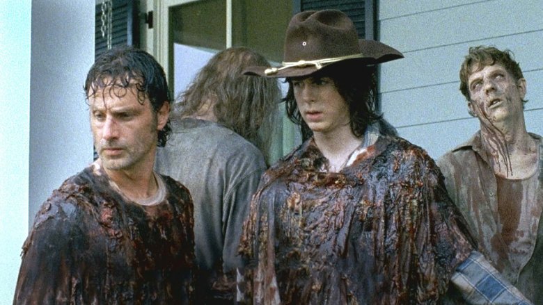 Scene from The Walking Dead