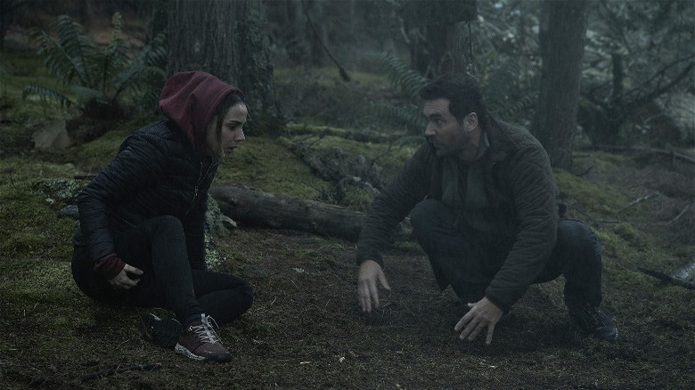 Sofia and Josh hiking