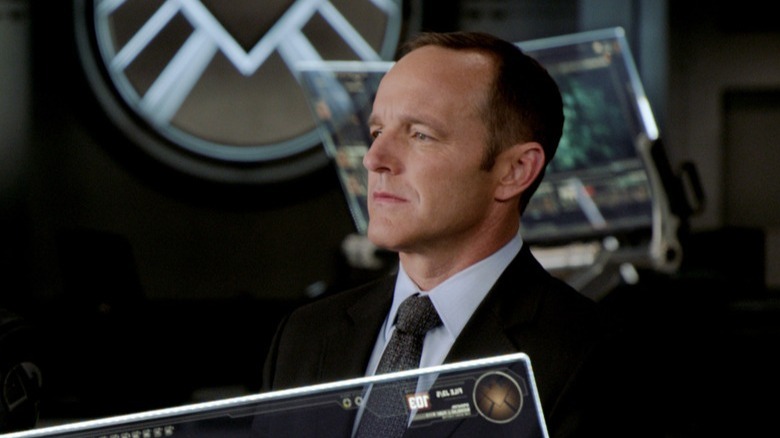 Agent Coulson on the Helicarrier