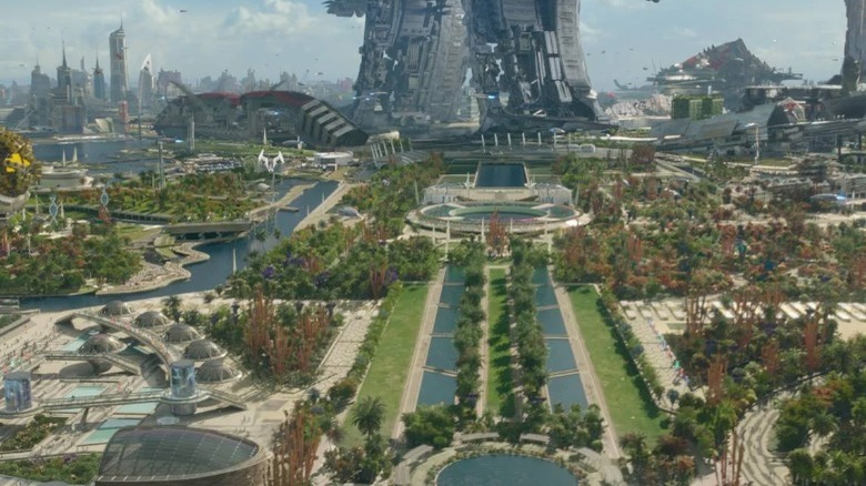 The planet Xandar