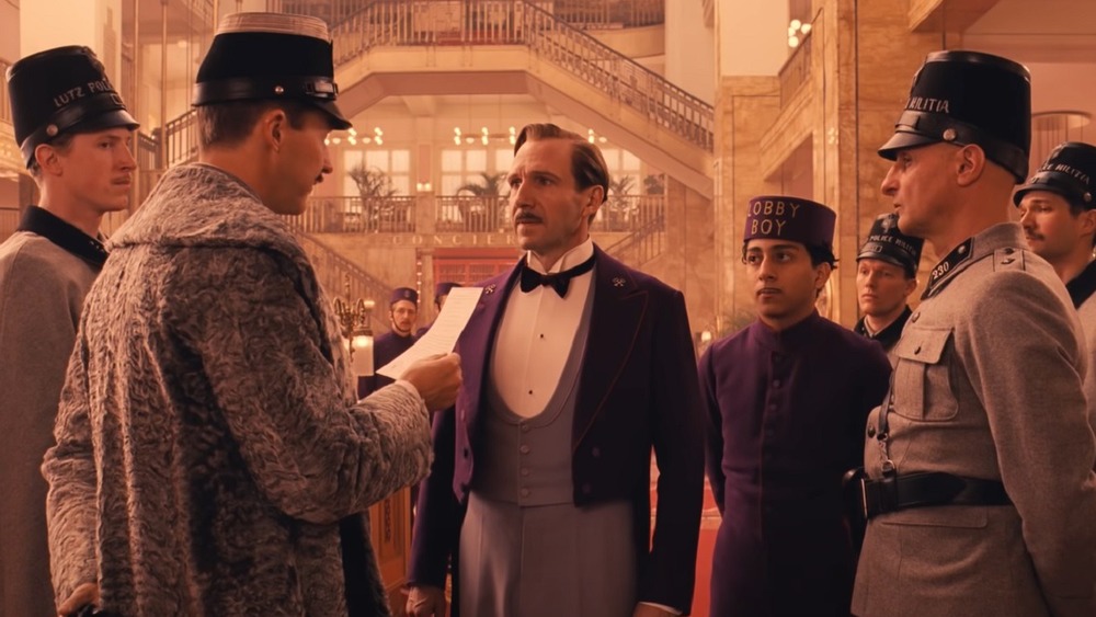 Ralph Fiennes in Grand Budapest Hotel