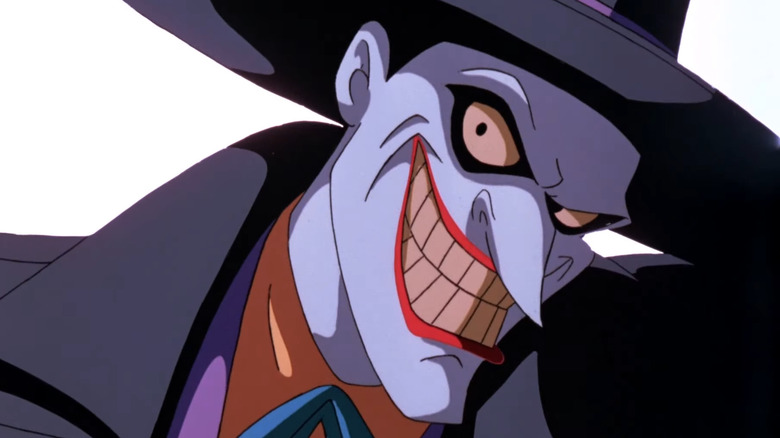 the joker smiles