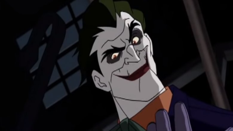 the joker smiles