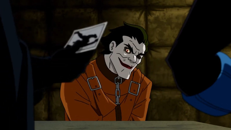 the joker smiles