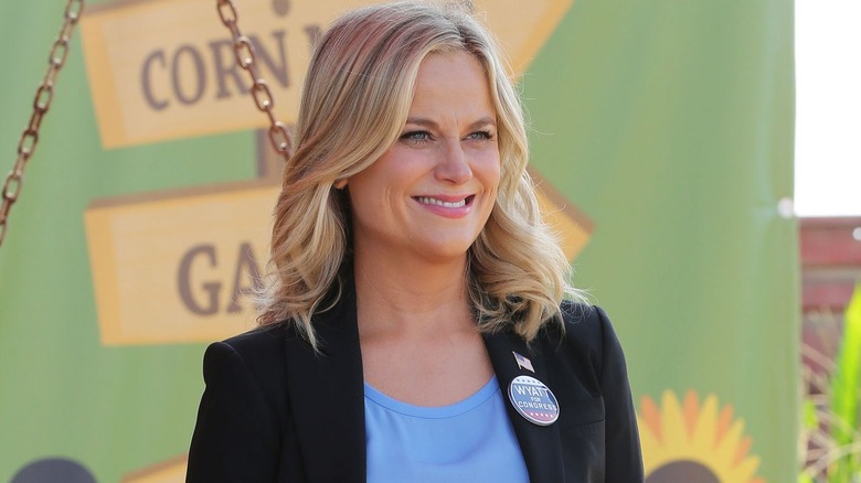 Amy Poehler smiles