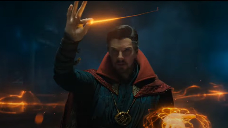 Doctor Strange performing spell