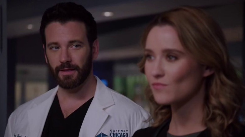 Connor and Ava Chicago Med