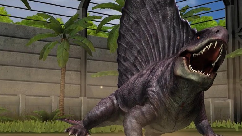 Dimetrodon in Jurassic World The Game