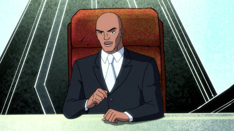 Lex Luthor smirking