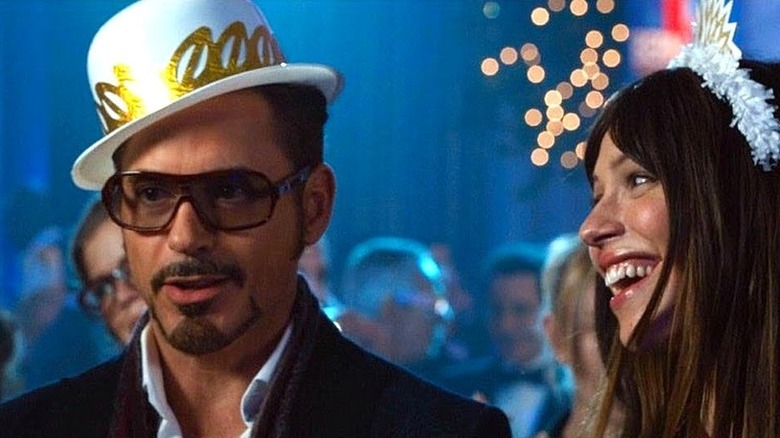 Tony Stark celebrates New Year's Day