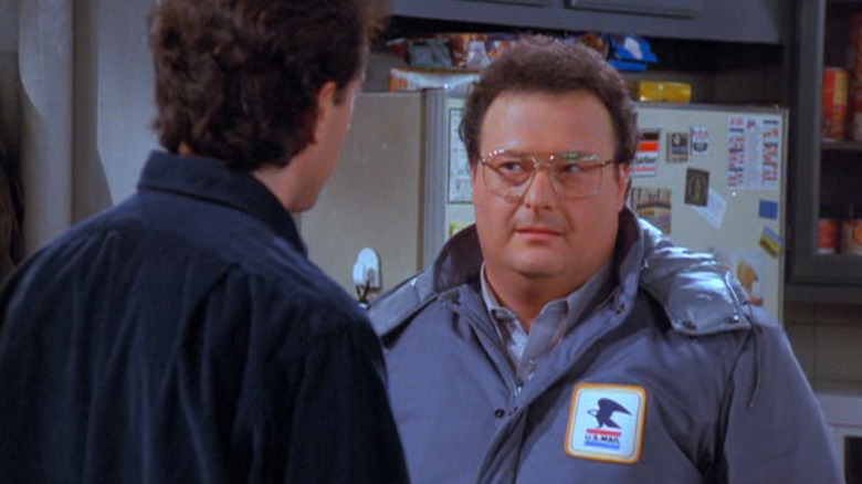 Newman glares at Jerry