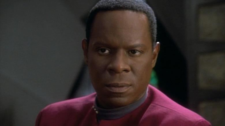 Commander Sisko in Ops