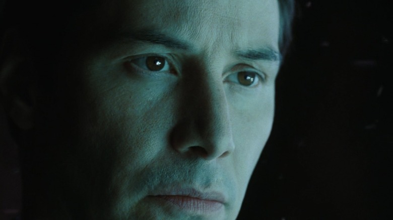 Keanu Reeves as Klaatu in The Day The Earth Stood Still (2008)