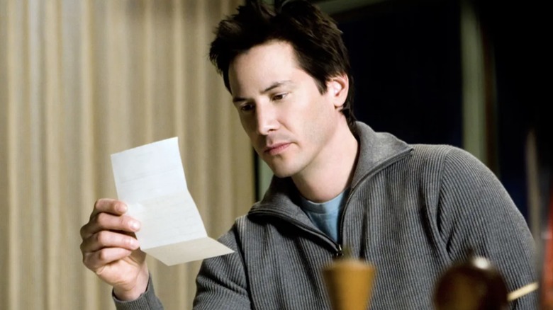 Keanu Reeves as Alex Wyler in The Lake House