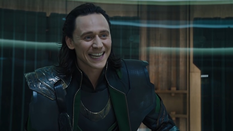 Loki smiling