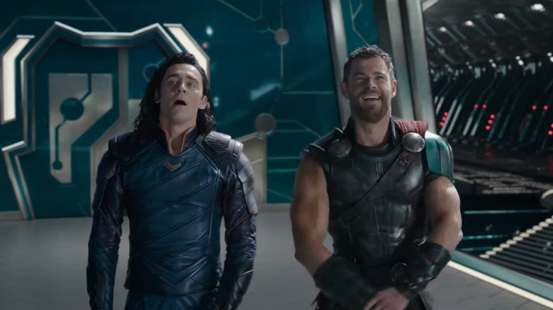 Thor and Loki together