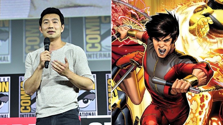 Simu Liu and Shang-Chi