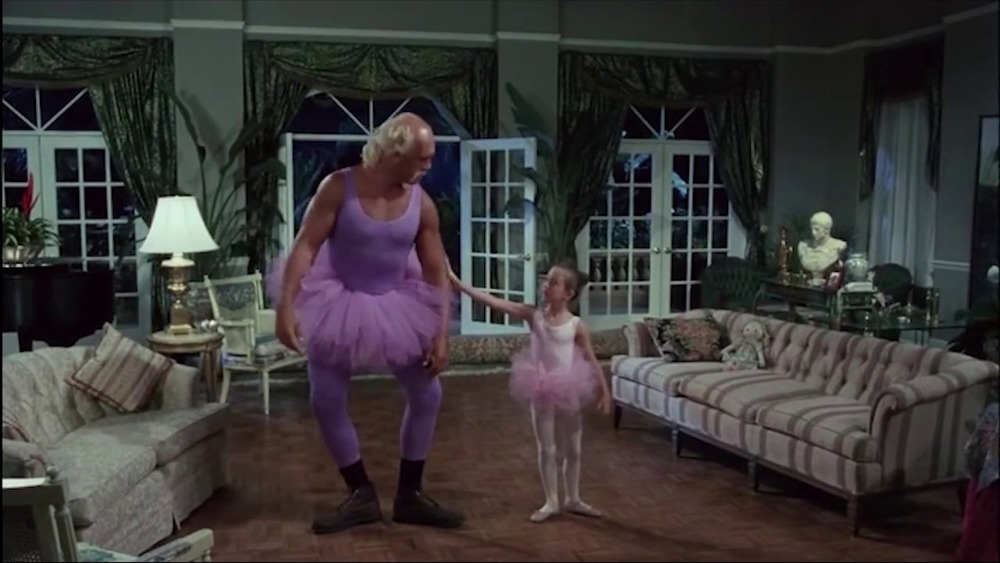 Hulk Hogan wearing tutu