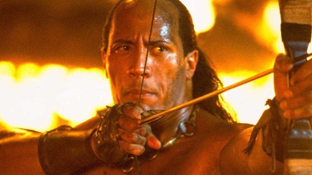 Scorpion King shooting arrow