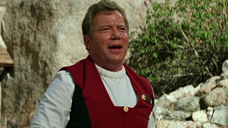 William Shatner out in the sun