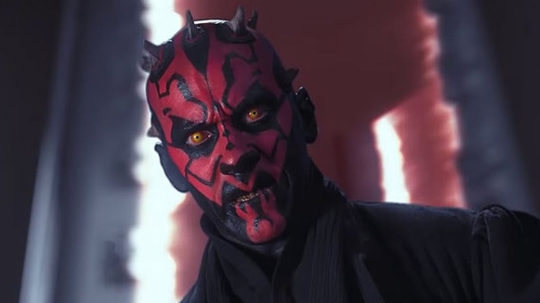 Darth Maul glaring scarily