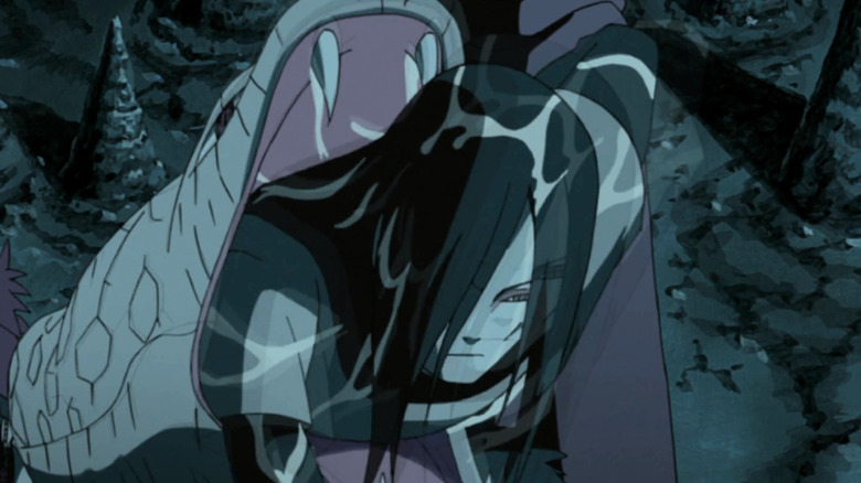 Orochimaru emerges from death