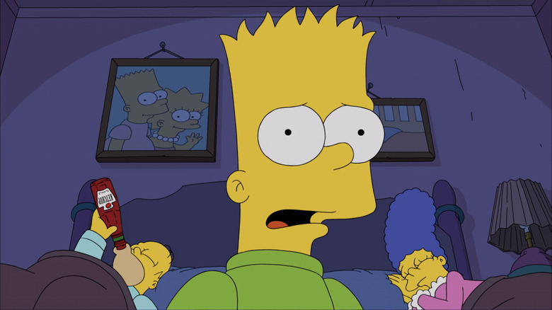 Bart looking traumatized