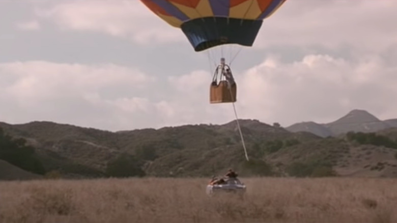 Colorful hot air balloon 