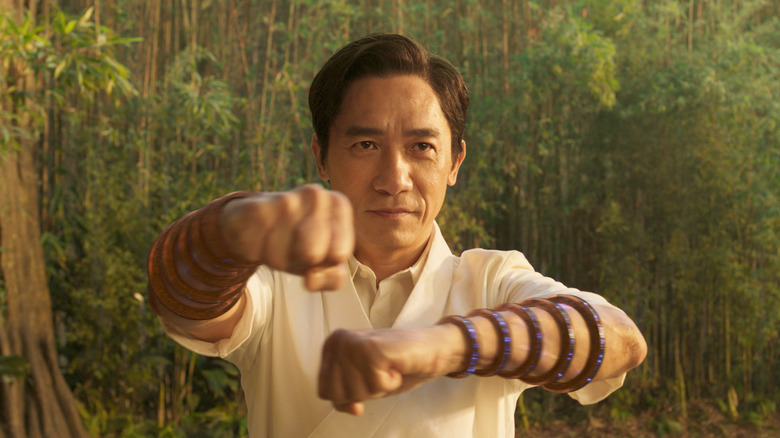 Tony Leung fists forward