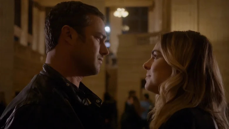 Kelly Severide and Brittany Baker