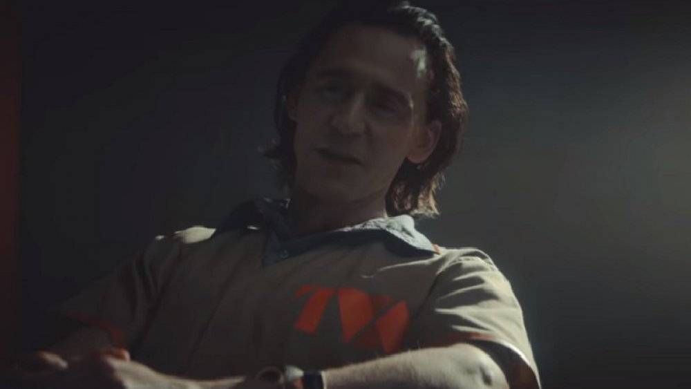 Tom Hiddleston as Loki in the Super Bowl Disney+ TV spot