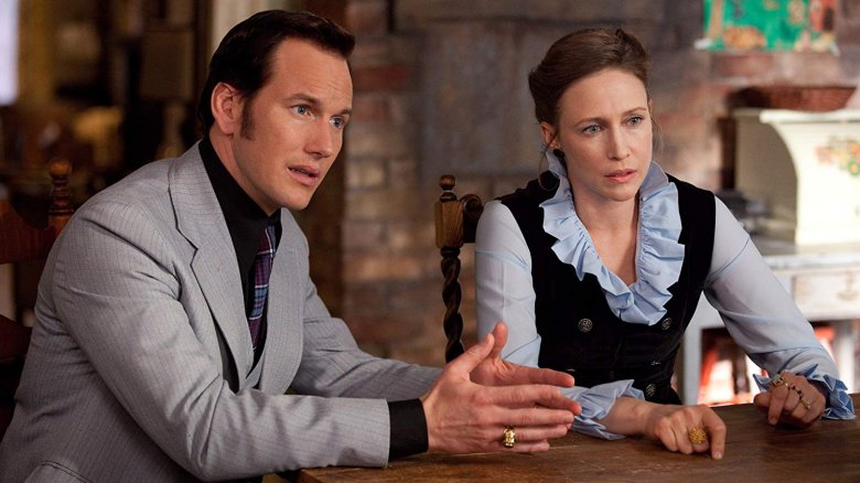 Patrick Wilson and Vera Farmiga in The Conjuring