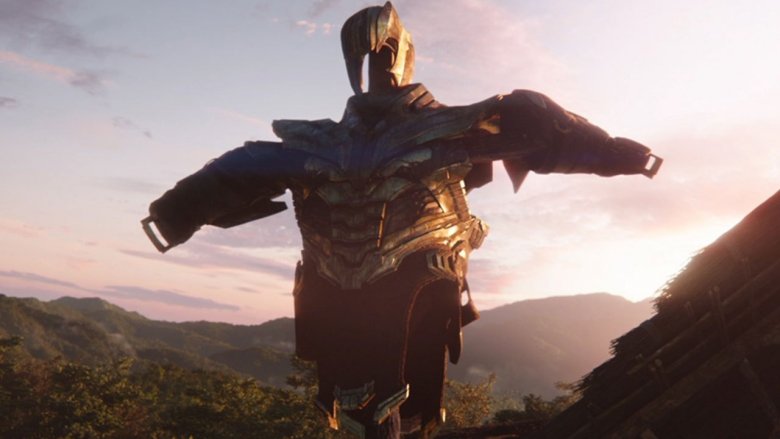 Thanos' scarecrow armor